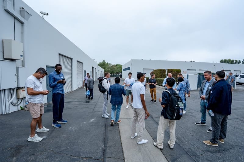 Photo from the Newport Industrial IQ bootcamp hosted by Saul Zenkevicius (3).