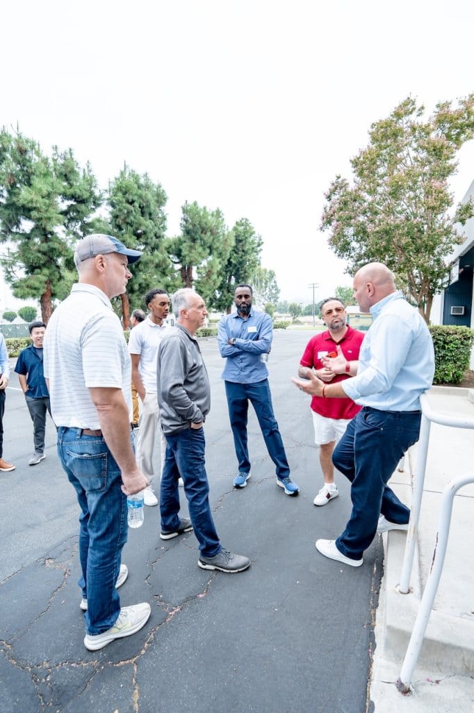 Photo from the Newport Industrial IQ bootcamp hosted by Saul Zenkevicius (4).
