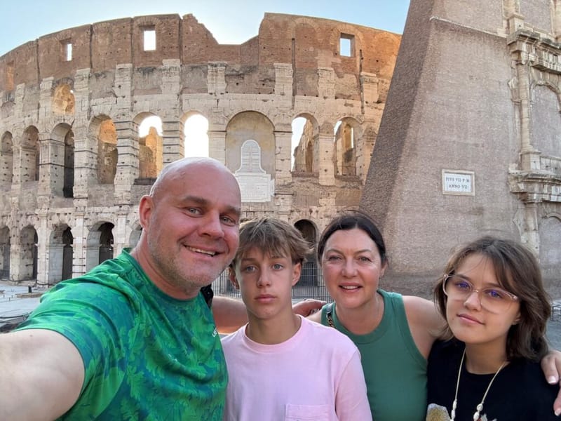 Photo from Saul Zenkevicius's 2025 family trip to Italy (20).