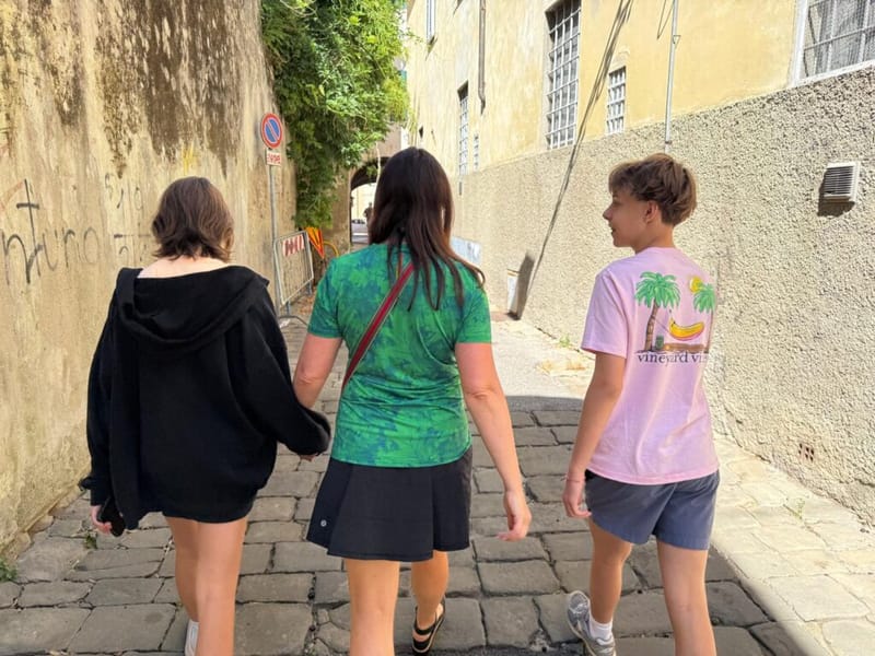 Photo from Saul Zenkevicius's 2025 family trip to Italy (3).