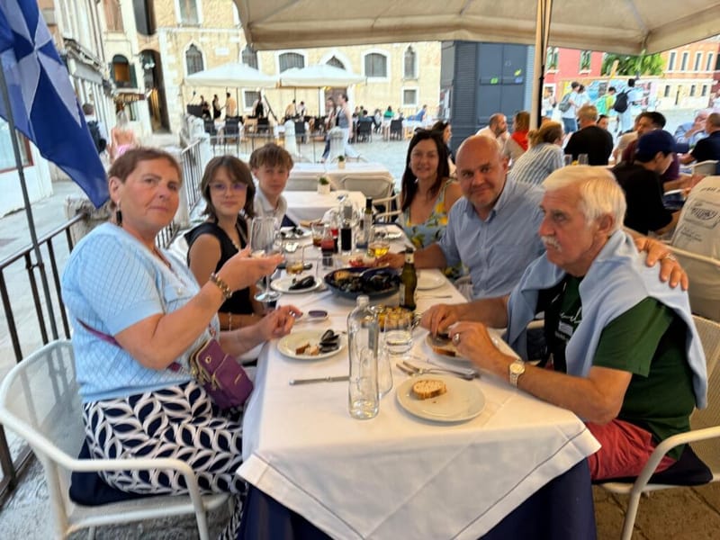 Photo from Saul Zenkevicius's 2025 family trip to Italy (12).